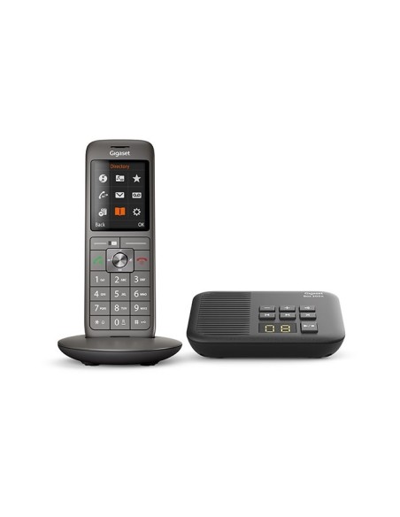 Téléphone sans fil Gigaset CL660 Anthracite avec répondeur Téléphone sans fil Gigaset CL660 Anthracite avec répondeur