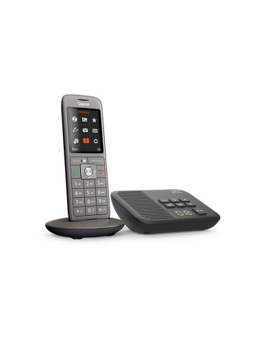 Téléphone sans fil Gigaset CL660 Anthracite avec répondeur Téléphone sans fil Gigaset CL660 Anthracite avec répondeur