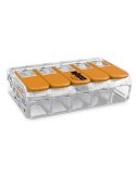 15 mini bornes de connexion 5 entrées WAGO S221 pour fils souples et rigides blindés