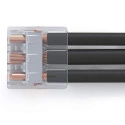 WAGO S221 : 50 mini bornes de connexion rapide 3 entrées pour fils souples et rigides blindés