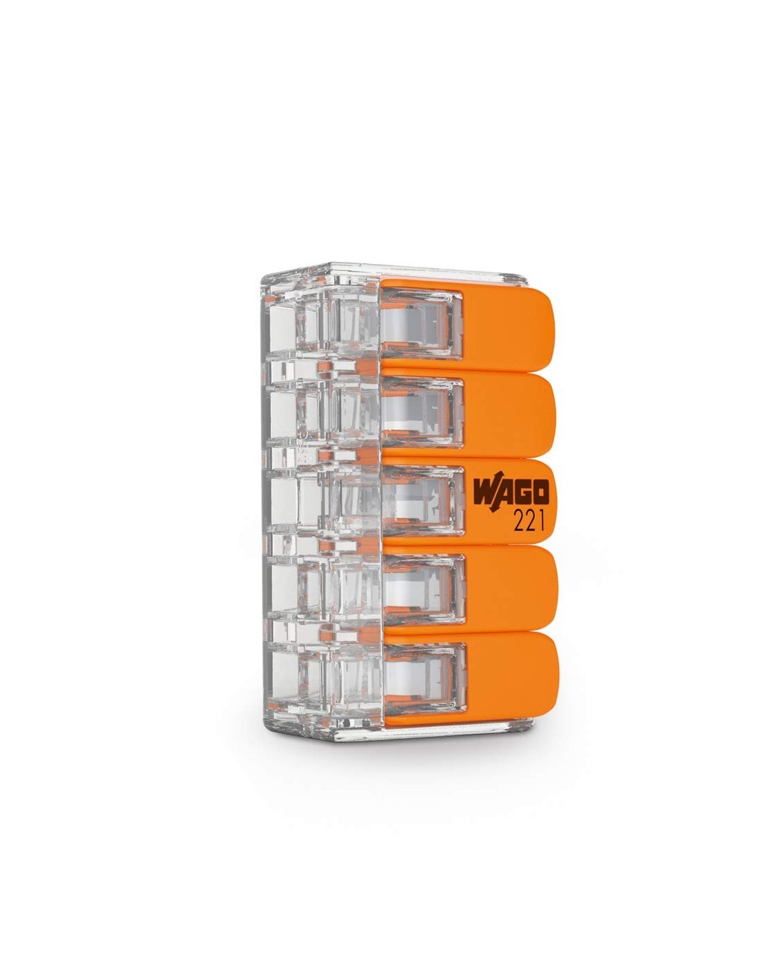 WAGO - Pot de 100 bornes de connexion automatique S221 2,3 et 5 entrées :  : Bricolage