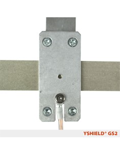 YSHIELD® GS2 | Plaque de mise à la terre 40x80 mm pour Peintures anti ondes, Grillage anti ondes 2