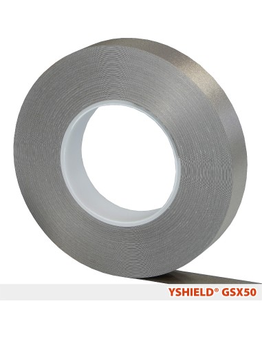 YSHIELD® GSX50 | Ruban de mise à la terre avec colle conductrice| 50 mètres