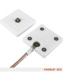 GCS - Plaques de mise à la terre à vis pour les tissus et toiles anti ondes - Yshield