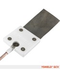 YSHIELD® GCV | Plaques de mise à la terre à Velcro pour tissus anti ondes