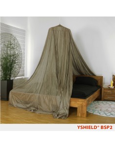 Baldaquin 2p pyramidal -44dB - protection anti-ondes hautes et basses fréquences - Yshield BSP2 -  SAFECAVE 2