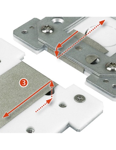 YSHIELD® GF3 | Boîtier de mise à la terre 80x80mm pour toiles et peintures anti ondes 