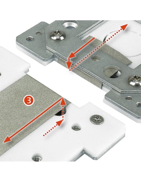 YSHIELD® GF3 | Boîtier de mise à la terre 80x80mm pour toiles et peintures anti ondes 