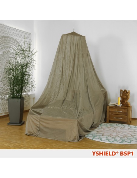 Baldaquin 1p pyramidal - protection anti-ondes hautes et basses fréquences - Yshield BSP1 | SAFECAVE
