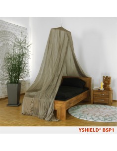 Baldaquin 1p pyramidal - protection anti-ondes hautes et basses fréquences - Yshield BSP1 | SAFECAVE 2