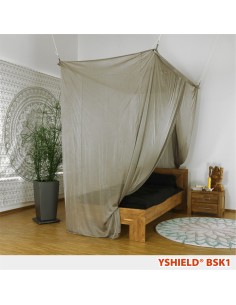 Baldaquin 1p - protection anti-ondes hautes et basses fréquences - Yshield BSK1 - SAFECAVE 2