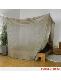 Baldaquin 2p - protection anti-ondes hautes et basses fréquences - Yshield BSK1 - SAFECAVE 2