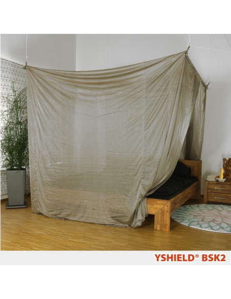 Baldaquin 2p - protection anti-ondes hautes et basses fréquences - Yshield BSK1 - SAFECAVE