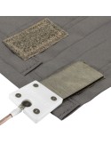 Tapis de sol pour baldaquin en tissu Steel-Gray (HF + BF)
