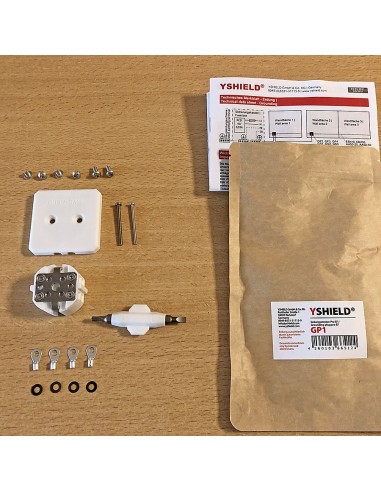 YSHIELD® GP1 | Fiche de mise à la terre fixe pour prises murales