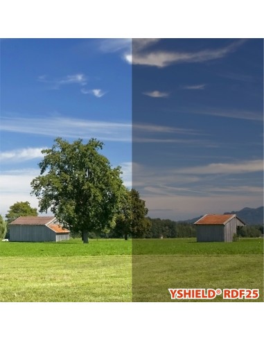 Film anti ondes pour fenêtres RDF25-76 Yshield