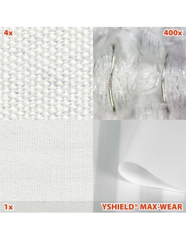 Tissu anti ondes MAX-WEAR -44 dB protection HF - Swiss Shield