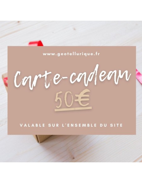 Carte Cadeau 50€