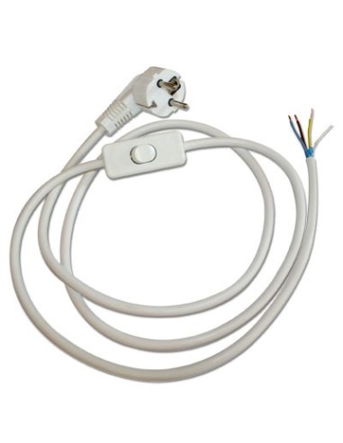 Câble souple blindé 3G0,75 pour fabrication cordons blindés pour lampe