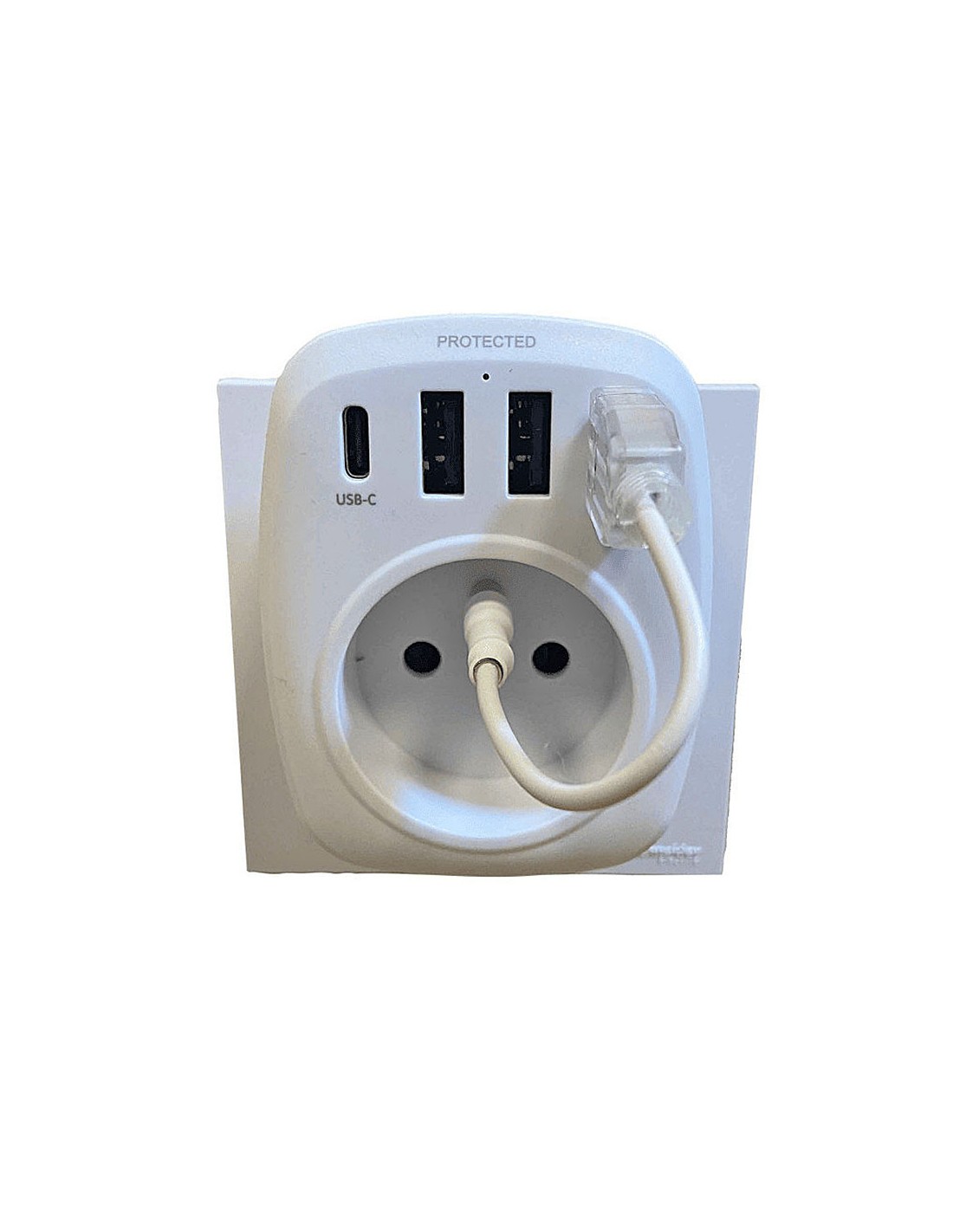 Adaptateur secteur 1 prise avec interrupteur, Multiprises