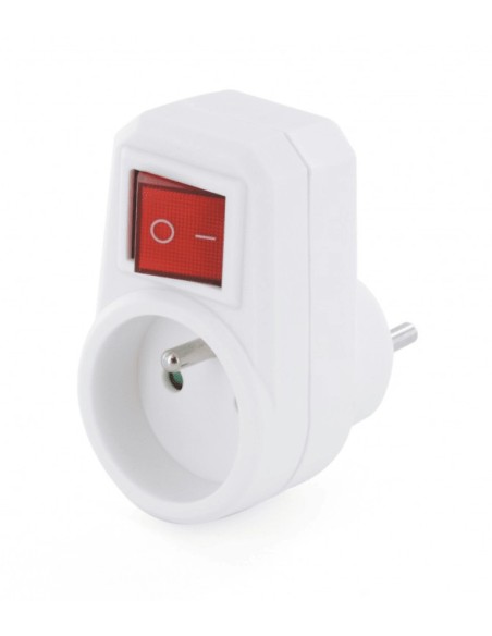 Prise avec interrupteur bipolaire pour prise Française