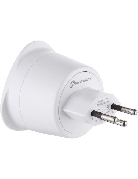 Adaptateur de prise France vers Suisse et Lichtenstein Adaptateur de prise France vers Suisse et Lichtenstein