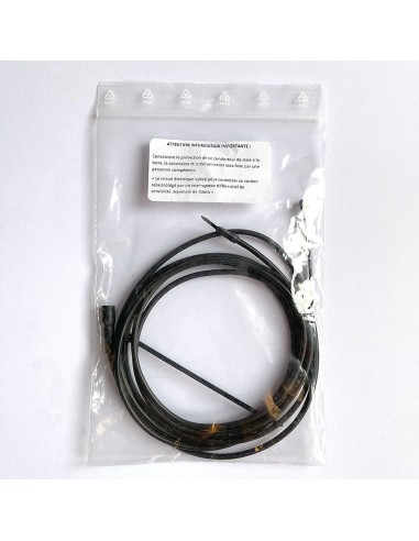 Cordon de misee à la terre universel à languette Geotellurique