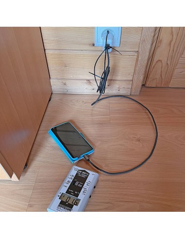 Cordon de misee à la terre universel à languette Geotellurique