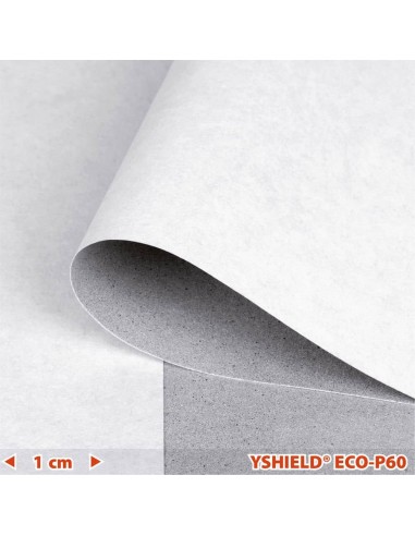 Papier-peint anti-ondes Yshield ECO-P60, protection HF et BF - Largeur 0,53 m. YSHIELD - 1