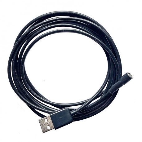 Câble USB (Type A - Option USB-C) de mise à la terre à douille cylindrique