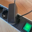 Câble USB (Type A - Option USB-C) de mise à la terre à douille cylindrique