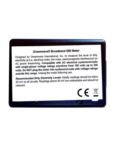 Broadband Line EMI Meter Greenwave (3kHz-10MHz) Electricité sale-CPL-LINKY 