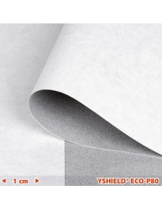 Papier-peint anti-ondes Yshield ECO-P80, protection HF et BF - Largeur 0,53 m.
