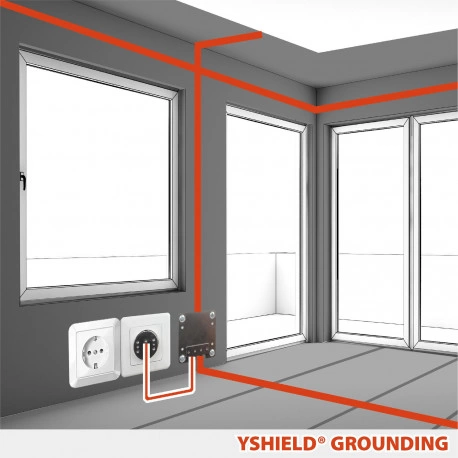 Peinture anti ondes hautes et basses fréquences Yshield PRO54 (1 ou 5l)