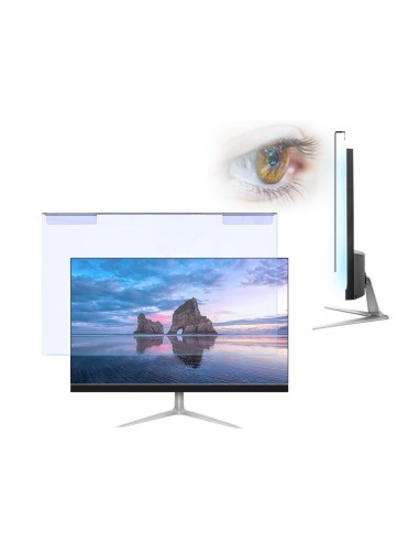 Filtre écran en verre acrylique anti-lumière bleue pour PC et TV - 12,5 à 55" pouces - Geotellurique.fr