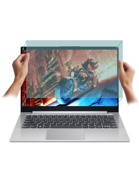 Filtre écran anti-reflet et anti-lumière bleue pour PC et TV - 12,5 à 32" pouces - Geotellurique.fr