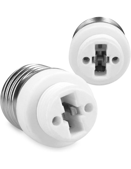 Adaptateur E27 pour Ampoule G9 Halogène ou à LED Adaptateur E27 pour Ampoule G9 Halogène ou à LED