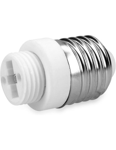Adaptateur E27 pour Ampoule G9 Halogène ou à LED Adaptateur E27 pour Ampoule G9 Halogène ou à LED