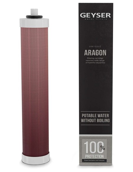 Cartouche Aragon-BIO Geyser pour le purificateur d'eau sur évier GEYSER - 1