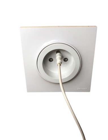 Cordon de mise à la terre à cosse ronde et douille cylindrique (résistance 100KOhms incluse) Geotellurique.fr - 5