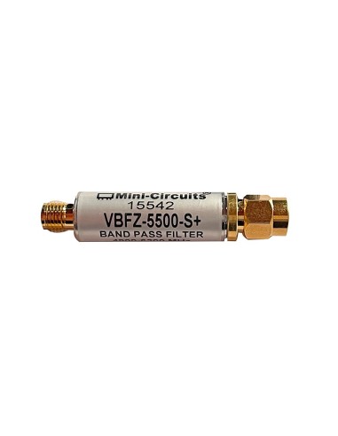 Filtre passe bande 4900 à 6200 MHz VBFZ-5500-S+ pour appareils à connecteur SMA dont ED85EXPlus5