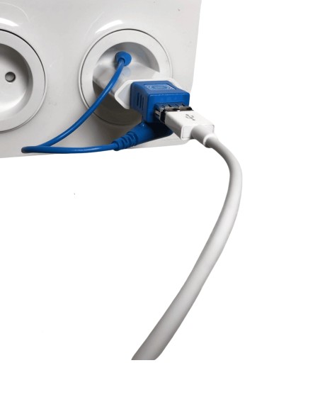 Adaptateur de mise à la terre pour chargeur USB-A (Adap'terre®)