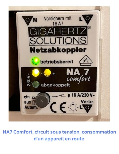 Interrupteur automatique de champs (IAC) NA7 Comfort, Gigahertz Solutions