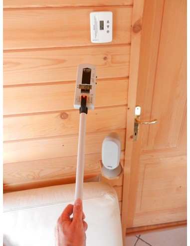 Détecteur d'ondes électromagnétiques ME3830B avec perchette isolante économique Détecteur d'ondes électromagnétiques ME3830B avec perchette isolante économique