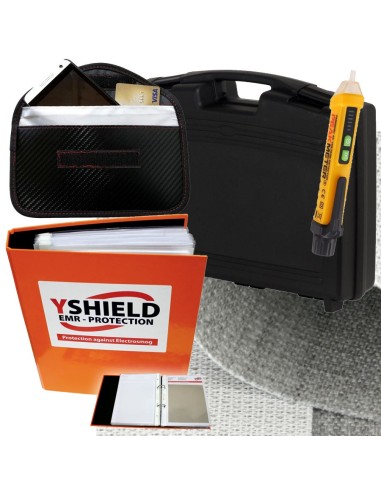 Kit démonstration complet pour géobiologue / se protéger des ondes