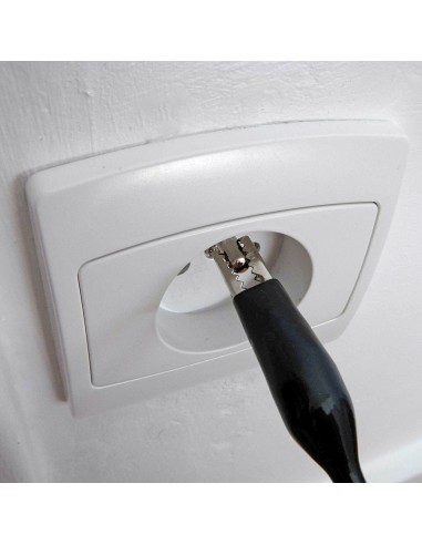 Testeur de tension induite professionnel à électrode de main laiton