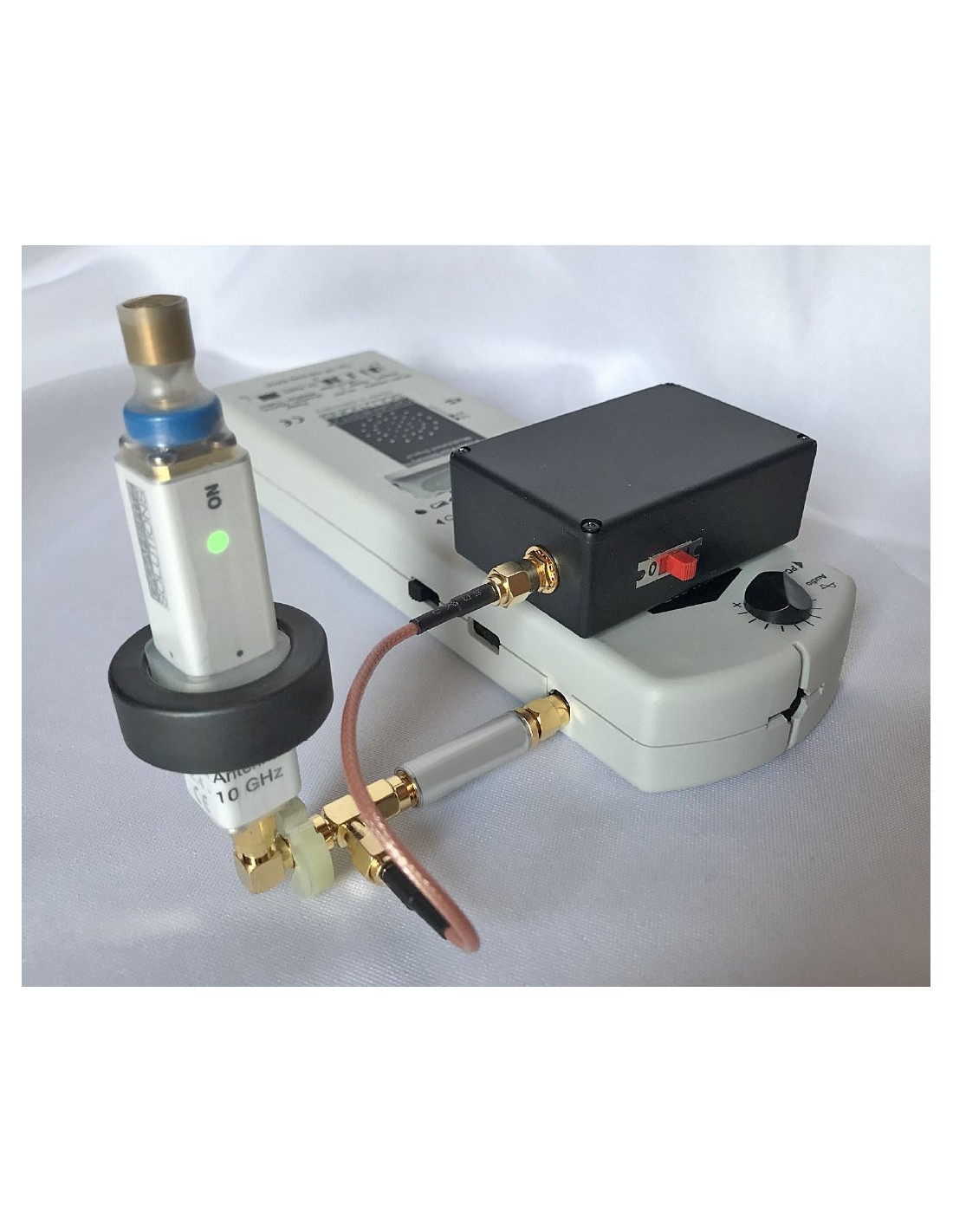 Kit boitier alimentation 9V pour filtre SMA sur HFW59D ou HFW35C