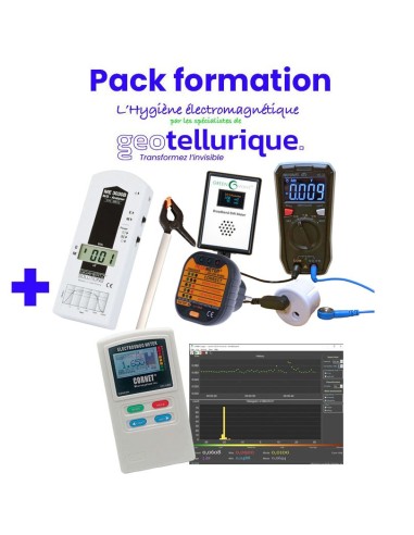 Pack Formation + mesures semi-pro ME3030B + perchette + ED-88TPlus5G + Tension Induite + Testeur Terre + Greenwave BB EMI Meter