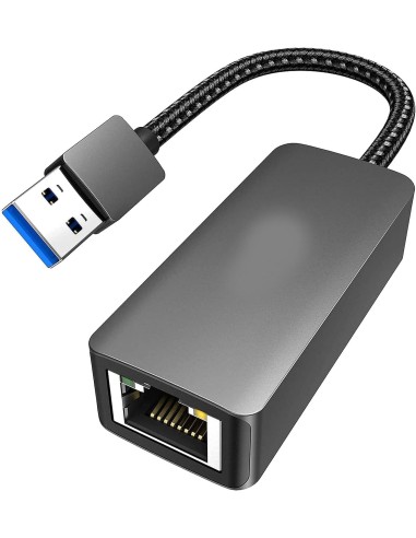 Adaptateur USB C / RJ45 Gigabit pour tablettes et ordinateurs portables 