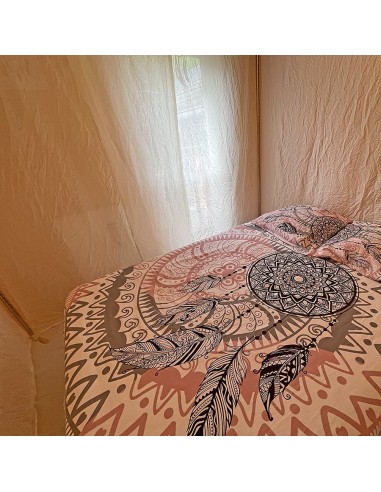 Structure autoportante pour baldaquin anti-ondes forme cabine